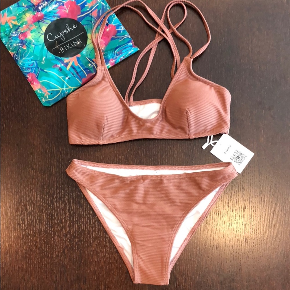 Mauve bikini - cupshe